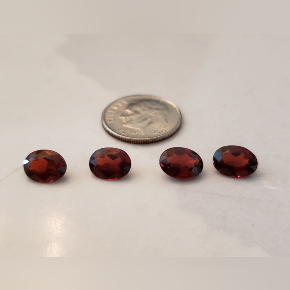 Garnets, Four Matching, Pre'owned